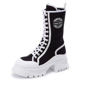 Ladies Shoes Lace up Boots